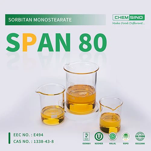 How Sorbitan Esters Sorbitan Monolaurate(S-80) Improves The Texture And Flavor Of Dairy Products