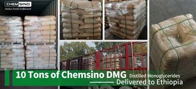 10 тона дестилирани моноглицериди на Chemsino, доставени в Етиопия