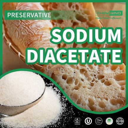 Безопасен натриев диацетат E262 за храна