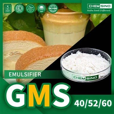 RSPO Сертификат GMS 52 Прах CAS №.31566-31-1 Глицерол моностеарат