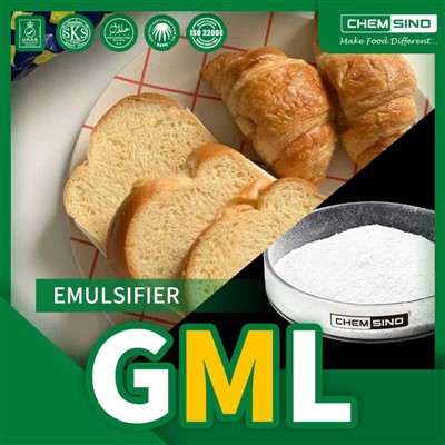 Глицерил монолаурат с висока -чистота GML 40 E471 Доставчик на хранителни добавки
