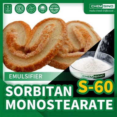 Food Grade Span 60 E491 Емулгатор Сорбитан моностеарат